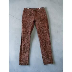 MAVI Tessa Leopard Print High Rise Skinny Jeans Size 28 x 27
